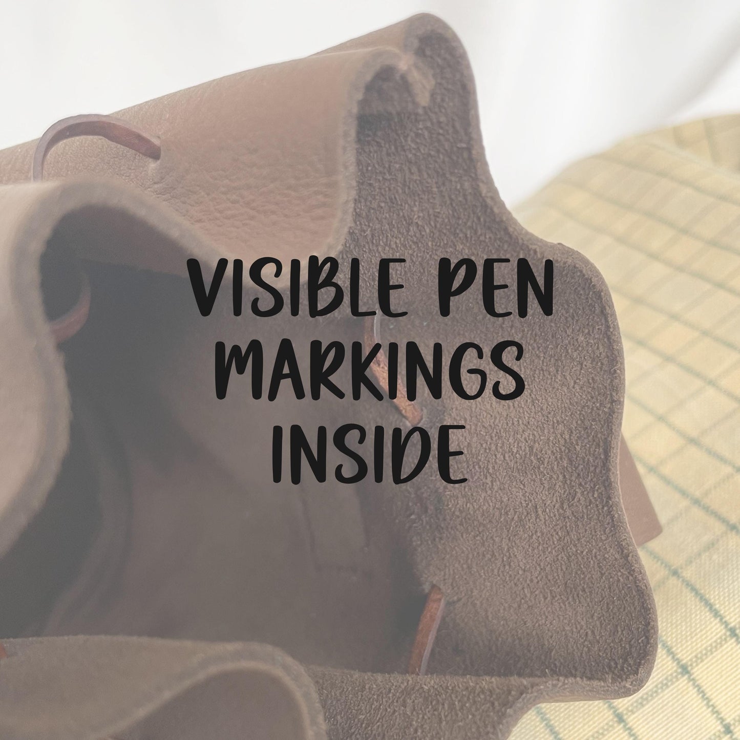 SLIGHT SECONDS #2 - Medieval Inspired Real Leather Drawstring Belt Pouch #2