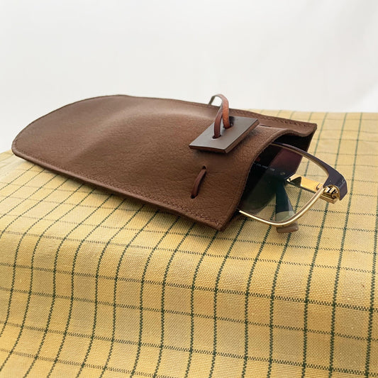 Medieval Inspired Glasses Case Drawstring Pouch for History Lovers